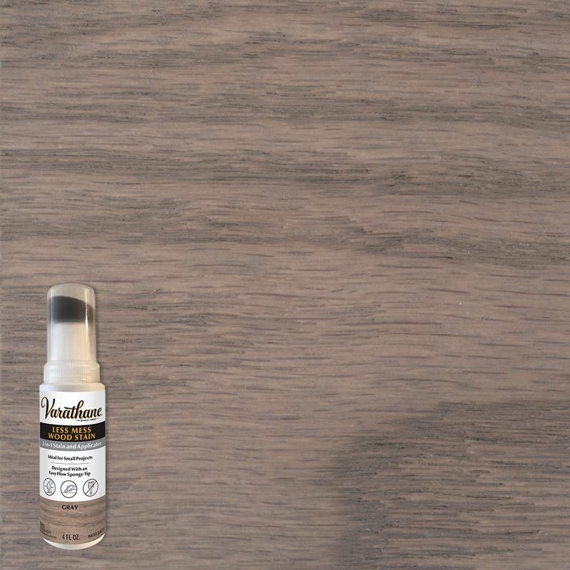 Varathane 368034-4PK Less Mess Wood Stain and Applicator, 4 oz, Gray, 4 Pack - Image 2